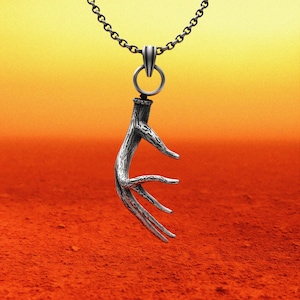 Sterling Silver Claw Pendant Necklace: Gothic Bird Talon Jewelry