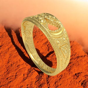 Sterlingzilveren Viking drakenring: Keltische knoop Noorse band