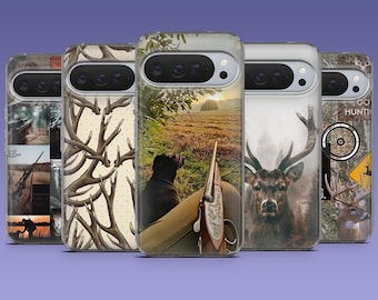 Funda de teléfono de caza Deer Hunter Club para Google Pixel 10Pro, 9A, 8A, 8Pro, 7Pro, Samsung S25, S24, S23, A16, A55, A35, iPhone 17Pro, 16