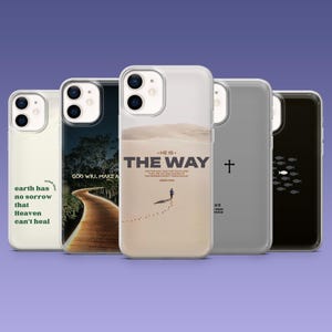 Religiöst telefonskal Jesus Gud Troende för iPhone 17, 16e, 15, 14, 13, 12, Samsung S25, S24, S23, S22, A16, A35, A55, Pixel 10Pro, 9A