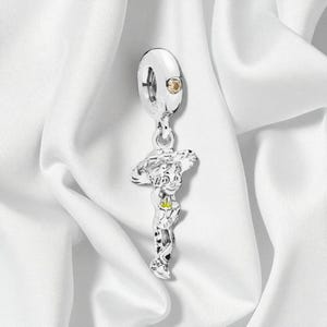 Cowgirl Jessie-Inspired Charm in Hallmarked S925 Sterling Silver, Toy Story Charm, Fits On Pandora Bracelet, Gift for Toy Lovers