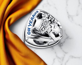 Rocket Raccoon & Groot Charm, Sterling Silver Jewellery Bead for Women, Fits On Pandora Bracelet, Gift For Her