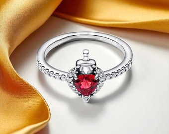 Evil Queen Ring, Dark Fairytale Inspired Jewellery, Statement Ring for Women, Gift for Ring Fans
