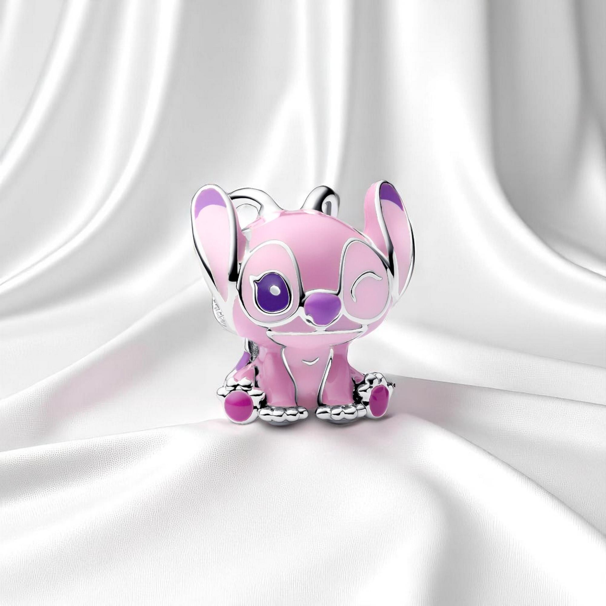 美品　パンドラスティッチ＆エンジェルチャーム ディズニー スティッチ チャーム（チャーム）｜Pandora