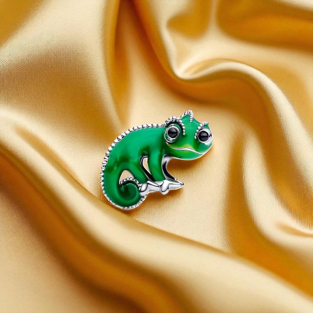 Tangled Pascal Colour-changing Charm, Sterling Silver Bead