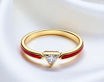 Iron Man Ring, 14K Gold Plated Jewellery, Bold and Heroic Accessory, Perfect Gift for Superhero Fans
