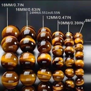Handmade Stretchable 8mm Tiger Eye Bracelet | Natural Gemstone Beaded Bracelet for Men & Women | Healing Energy Jewelry