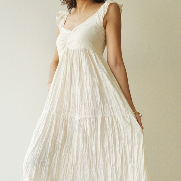 Wing.....Cotton long dress