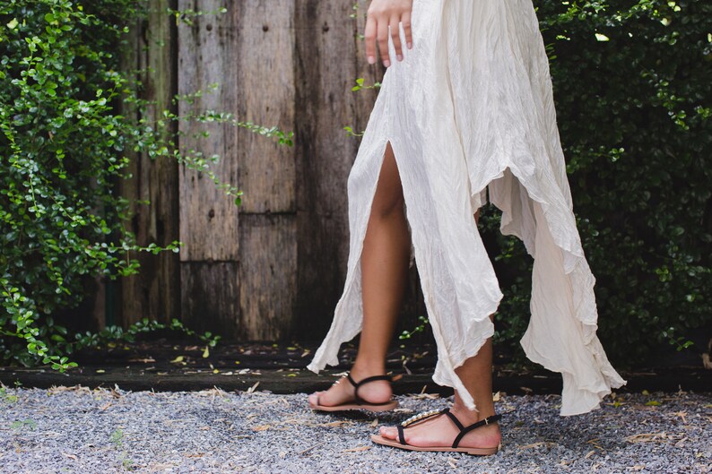 Off-White Maxi Dress W04