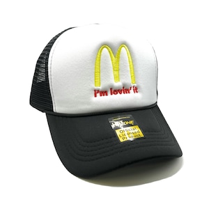 Im Lovin It Mesh Trucker Snapback (White/Black)