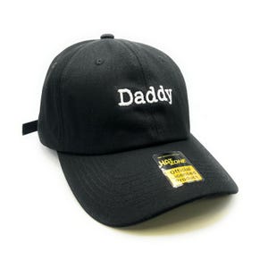 Daddy Dad Hat Strapback (Black)