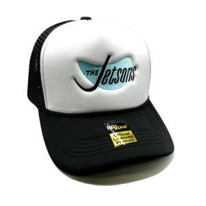 Jetsons Mesh Trucker Snapback (White/Black)
