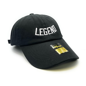Legend Dad Hat Strapback (Black)