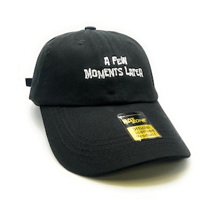 Moments Later Dad Hat Strapback (Black)