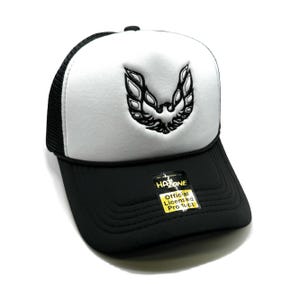 Thunderbird Mesh Trucker Snapback (White/Black)