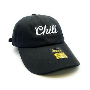 Chill Dad Hat Strapback (Black)