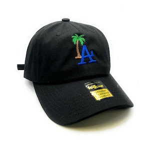 LA Palms Dad Hat Strapback (Black)