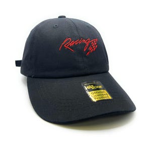 Racing Dad Hat Strapback (Black)