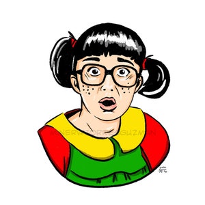 La Chilindrina El Chavo Del Ocho Vecindad Art Print image 1