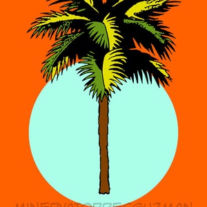 La Palma Loteria Mexican Pop Art Print