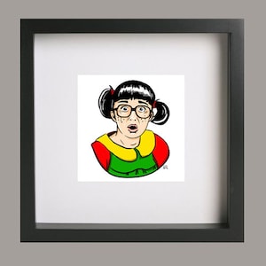 La Chilindrina El Chavo Del Ocho Vecindad Art Print image 2