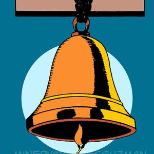 La Campana Loteria Impresión Pop Art Mexicana