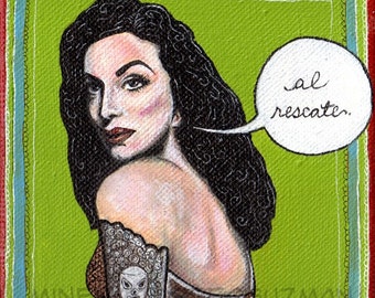 Maria Felix Mexican Pop Art Print