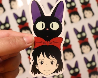 Kiki's Delivery Service Sticker | Kiki & Jiji Vinyl Decal