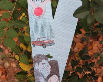 Segnalibro di Twilight con Edward Cullen e Bella Swan