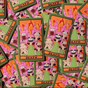 Bob's Burgers Tarot Card Stickers image 9