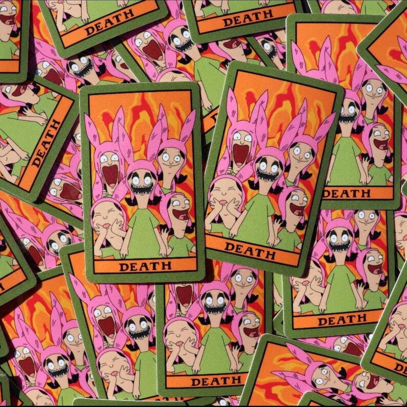 Bob's Burgers Tarot Card Stickers image 9