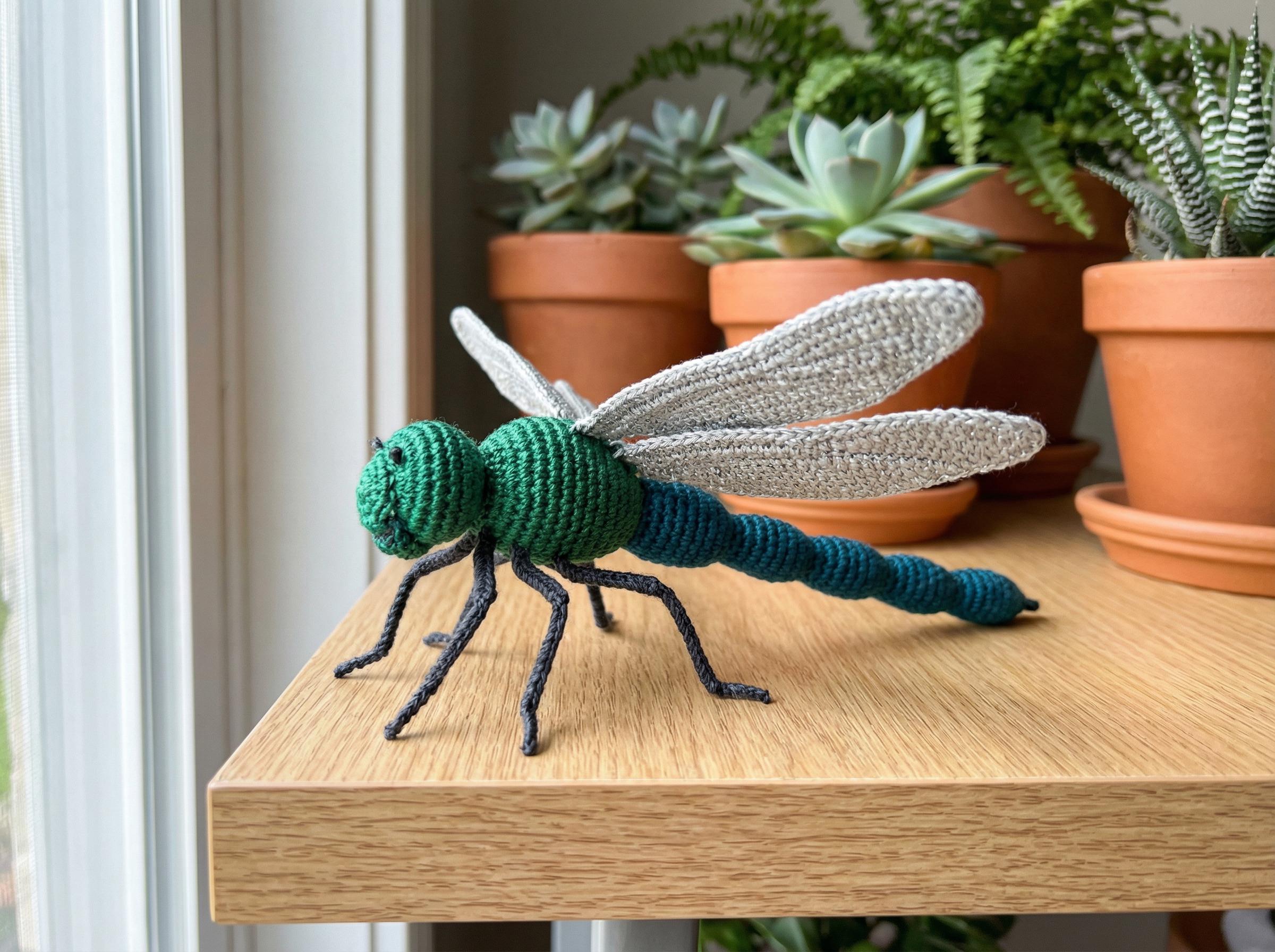 39 Dragonfly Crochet Patterns: Unlock Your Creative Potential Today! 29 Realistic Dragonfly Detailed Insect Amigurumi