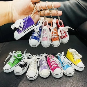 Mini 3D Shoes Keychain Bag Pendant Gift for Him