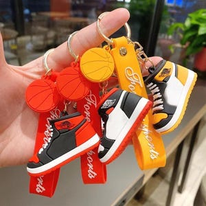 Mini 3D Shoes Keychain Bag Pendant Gift for Him