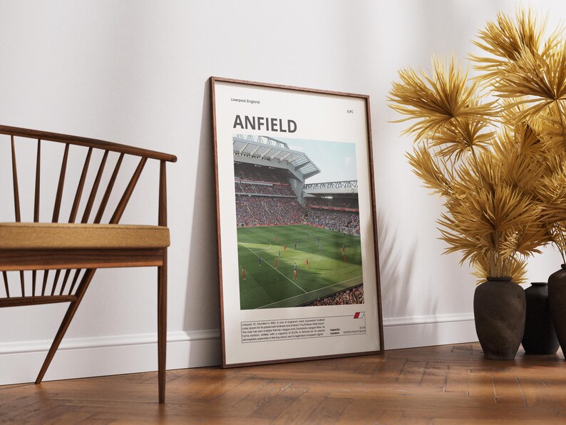 Anfield Stadium Poster, Liverpool FC Art (digital Download) - Etsy