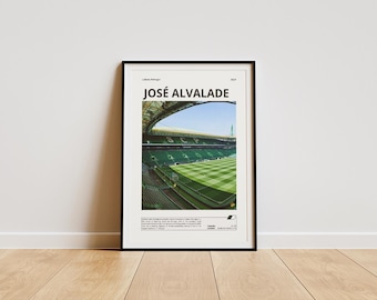 Cartel del Estadio José Alvalade, Arte del Sporting Clube de Portugal (Descarga Digital)