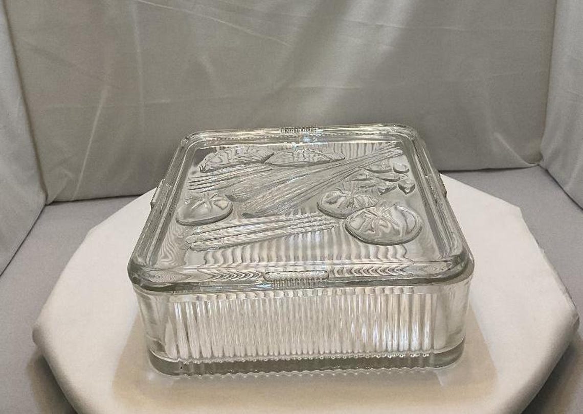 Vintage Federal Glass 8 1/2