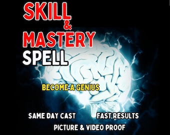 INCANTESIMO DI ABILITÀ E PADRONANZA / Diventa un genio / Apprendimento rapido / Potenziamento della memoria / Attivazione della saggezza / Sblocca il potenziale nascosto