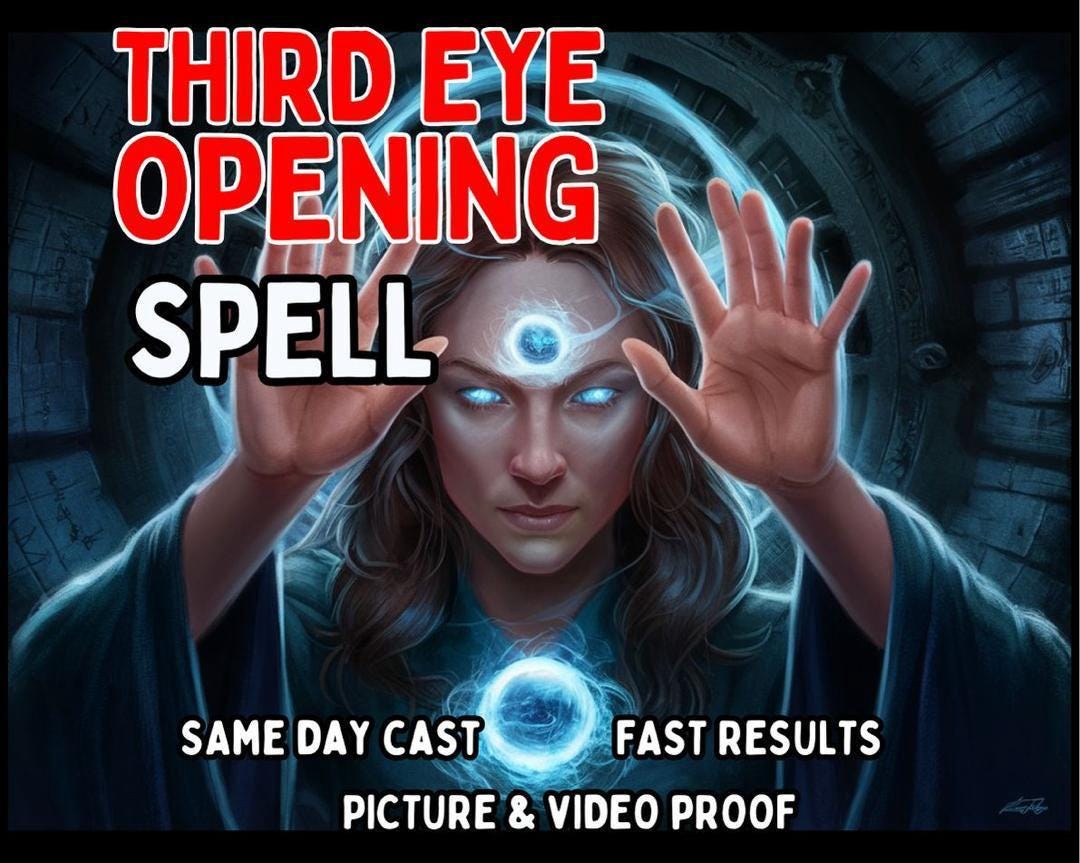 THIRD EYE OPENING Spell Awaken Psychic Vision Astral Travel | Spirit Communication | Deep Intuition | Clairsentience Activation | Mystical