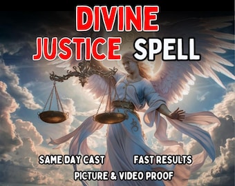 Powerful DIVINE JUSTICE SPELL | Win Legal Case | Fast Results | Victory Spell | Same Day Spell | Summon Karma | Justice Magic