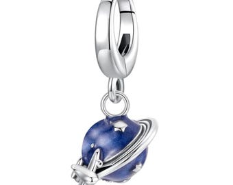 Charm de viaje mundial de Pandora, para pulsera, de plata de ley 925, compatible con pulseras Pandora, regalo para ella, regalo de Navidad.