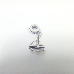 Pandora ale 925 silver sail boat dangle charm