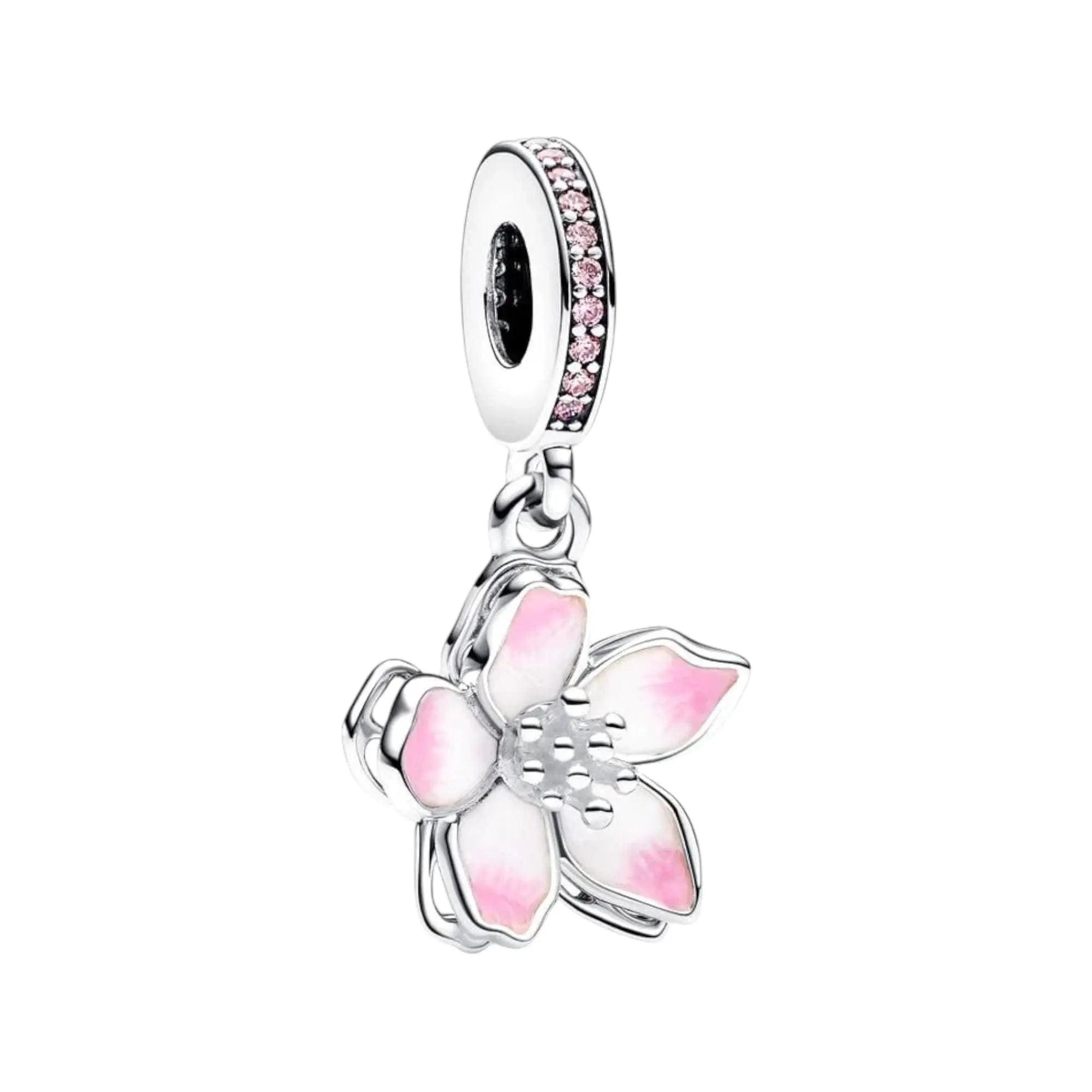 Pandora flower charm - Etsy 日本