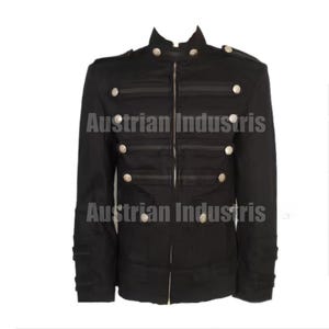Military Goth Jacket - Etsy