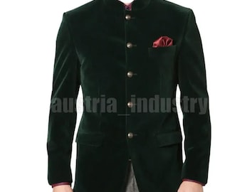Dark Khaki Green Loden Jacket: Traditional Austrian Tyrolean Wool
