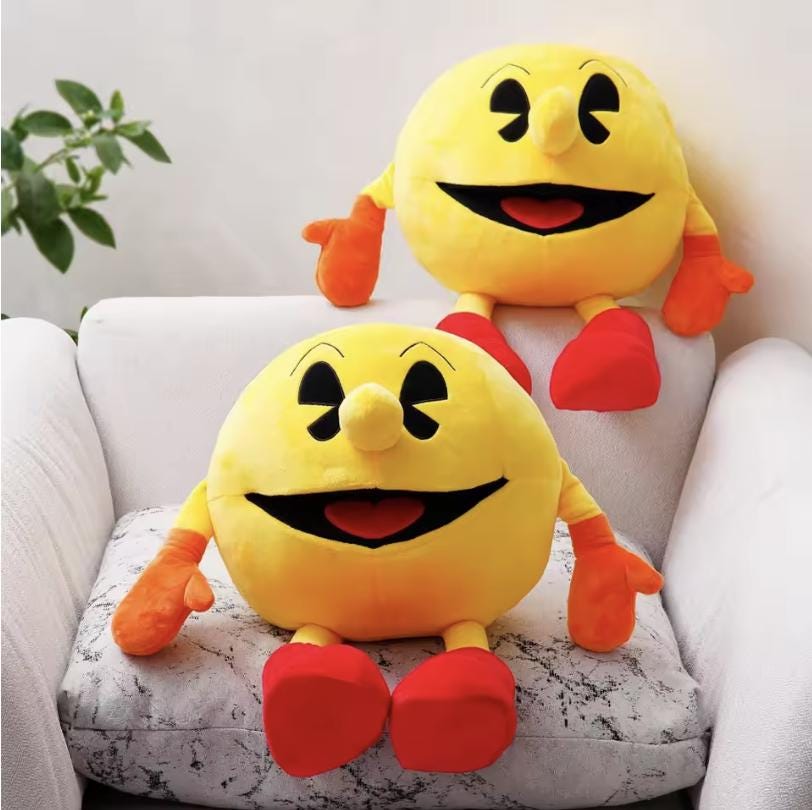 Adorable Pac - Man Inspired Large 8