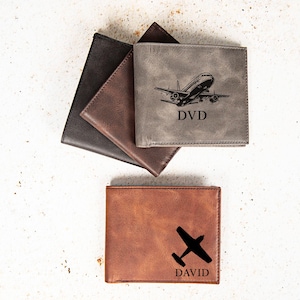 Custom Pilot Wallet, Airforce Gifts, Air Force Academy Graduation Gifts, Military Grad Gift, Veteran Gifts, Aviation Wallet, Birthday Gift