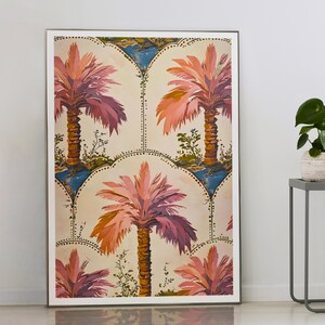 Póster de arte bohemio - Decoración de pared bohemia, impresión ecléctica, arte minimalista para el hogar - Arte mural natural - Arte ecológico