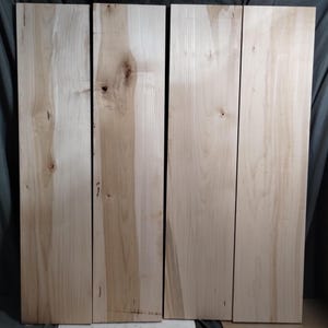 3 foot kiln dried hard maple shelf boards (approximately (may not be exact) 36" x 8" x 7/8") maple shelf boards 1 board as default option