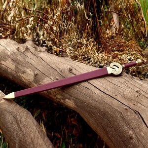 Handmade master sword buster sword viking sword larp anduril sword - Groomsman gift for boyfriend birthday gift for dad gift for husband image 5